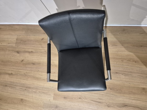 Image 1 of 4 sillas de comedor Henders and Hazel - Negras - Cuero - Diseño