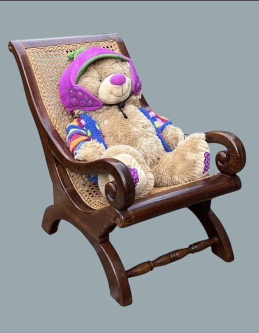 Chaise haute Campeche Veranda indonésienne