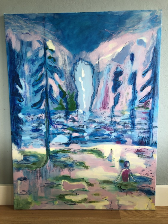Pittura; Bosco Misterioso – Arte, Tela (photo 5 of 6)