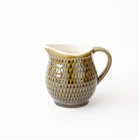 Image 1 of Set aus Keramik-Kaffeetassen und Milchkännchen von Secla, 1970er Jahre
