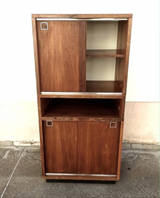 Mueble de almacenamiento Arnaud de teca, década de 1960, 60 cm de ancho. – Armarios de almacenamiento, Wood (photo 6 of 12)