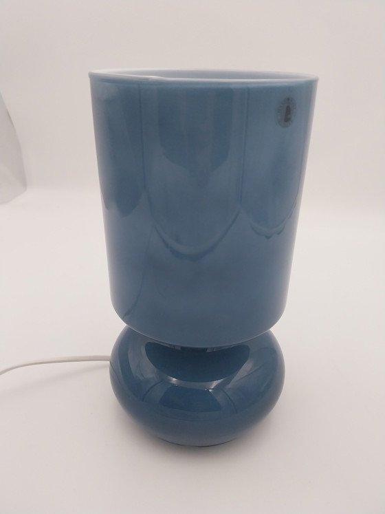 Image 1 of 1 lampe IKEA Lykta en bleu rare, édition originale.