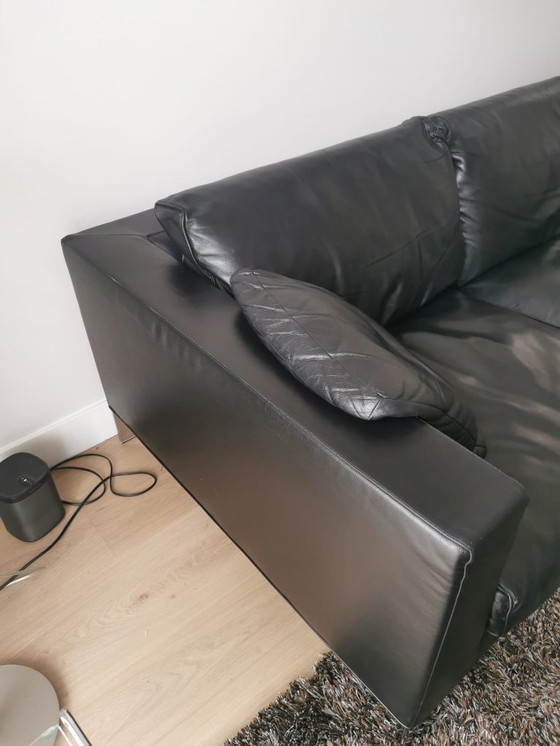 Image 1 of Leather Sofa Minotti