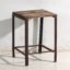 Antique industrial stool in pine wood and iron – Central Europe, circa 1950 – Industrieel (photo 10 of 33)