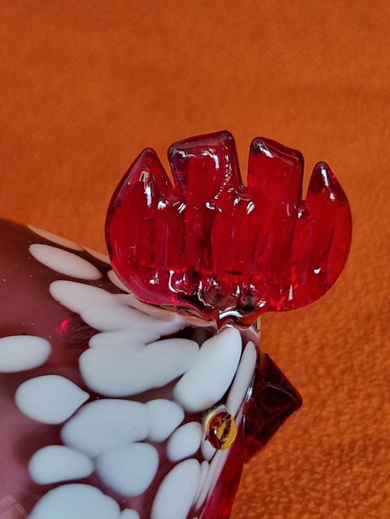 Image 1 of Gallina in vetro artistico