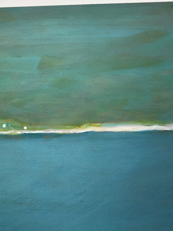 Image 1 of Gideon Appah, Nuotatore (2023), Numerato 12/75 e firmato a mano dall'artista, stampato a Londra, Regno Unito
