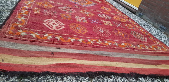 Image 1 of Handgeknoopt Berber kleed wol 416x185cm