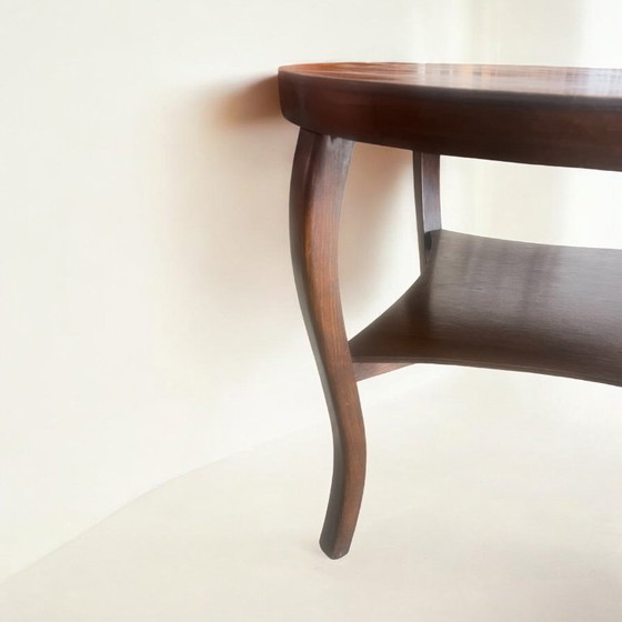 Image 1 of Mesa Art Nouveau de madera, fabricada en Alemania