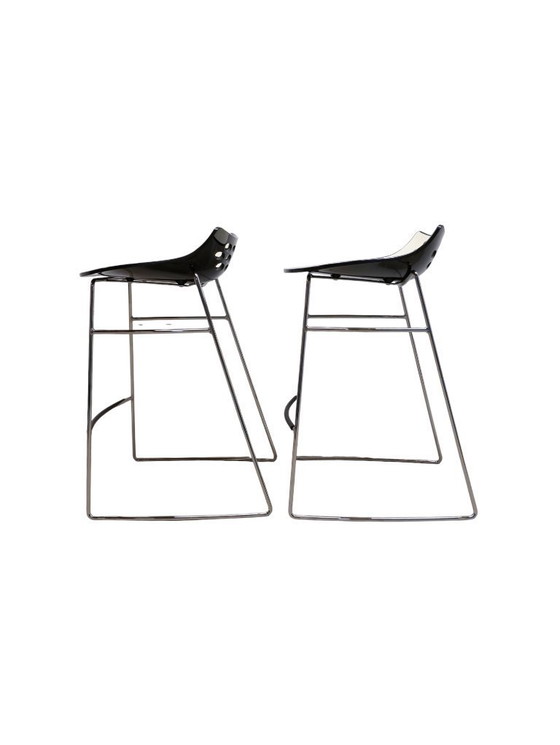 Image 1 of Lot de 2 tabourets de bar italiens JAM par Calligaris