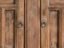 Antique panelled sideboard in pine wood – China, circa 1900 – Sideboard cabinet, Iron (photo 14 of 40)