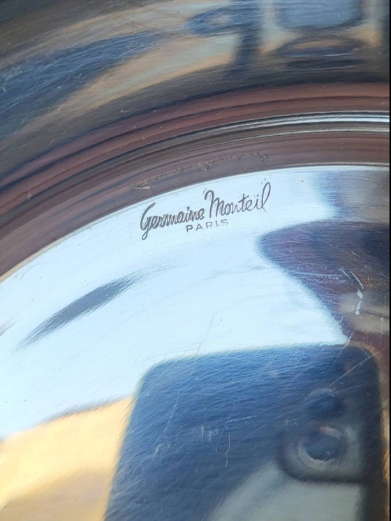 Silver-plated metal plate Germaine Monteil Paris – Crockery (photo 5 of 6)