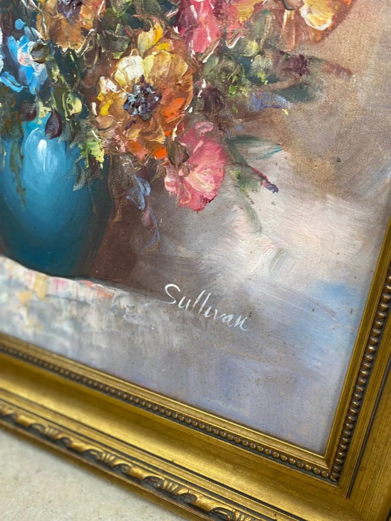 Dipinto a olio su tela bouquet – Sullivan, Dipinti e disegni, Legno (photo 14 of 15)