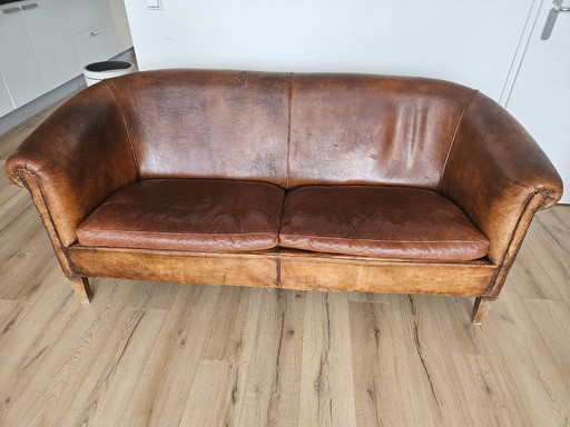 Sofá de cuero - Nico van Oorschot - Chesterfield