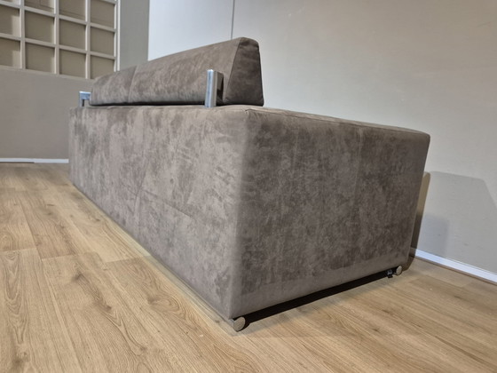 Image 1 of Leolux Howlazy - 3 seater Sofa - Brown - Alcantara -New condition