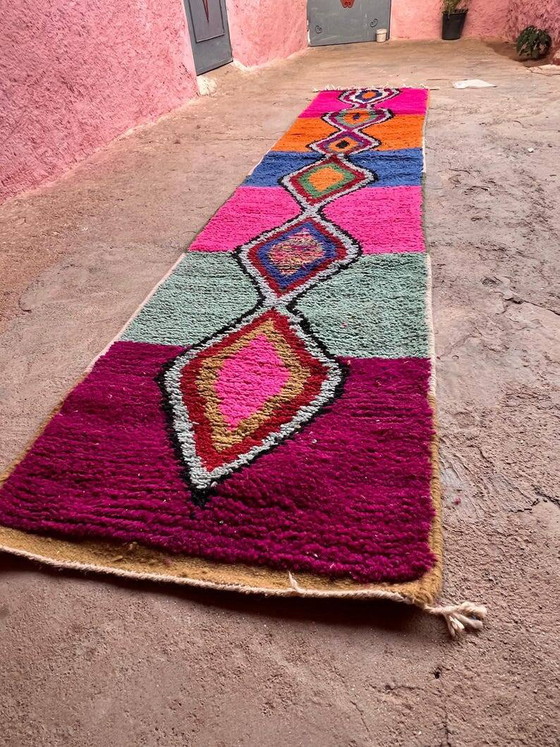 Handgefertigter Läufer 350cm x 70cm – Teppiche & Läufer, Wool (photo 9 of 10)