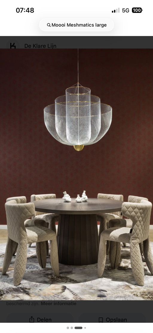 MESHMATICS lamp model LARGE by MOOOI