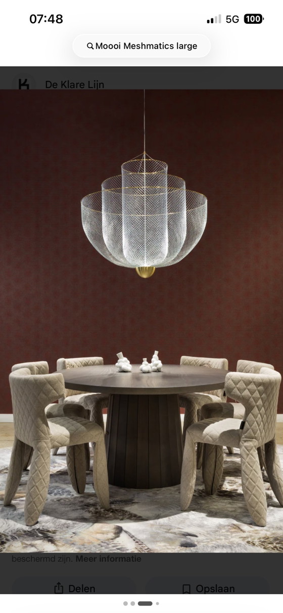 Image 1 of MESHMATICS lamp model LARGE by MOOOI