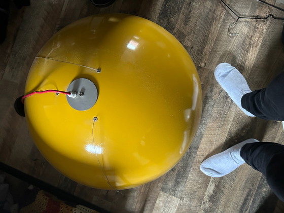Vintage Space age dome lamp – Pendant lamps, Metal, Fiberglass (photo 5 of 5)