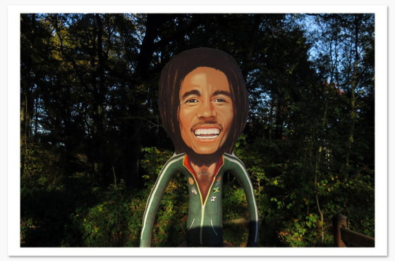 Image 1 of Bob Marley cadeau | Reggae decoratie kunstpop | Muziekkamer verzamelbeeldje