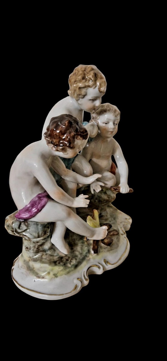 Image 1 of Three Boys Statuette