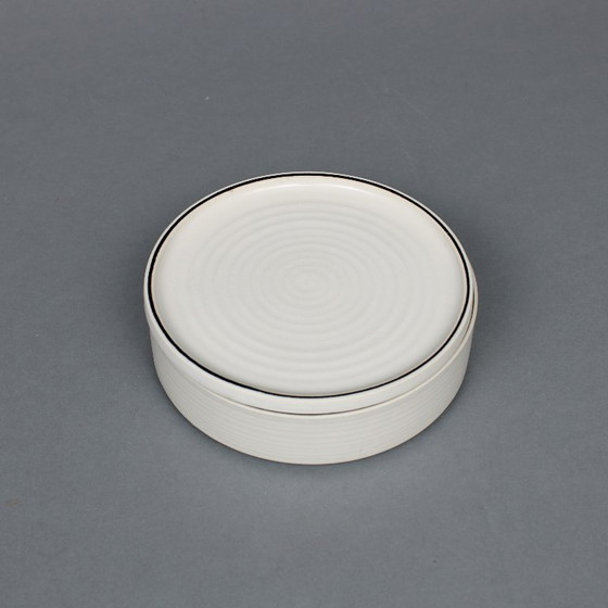 Image 1 of Ambrogio Pozzi (1931-2012) - Alto Basso - Ceramica Franco Pozzi, Italia - años 70 - juego de dos cajas con tapa