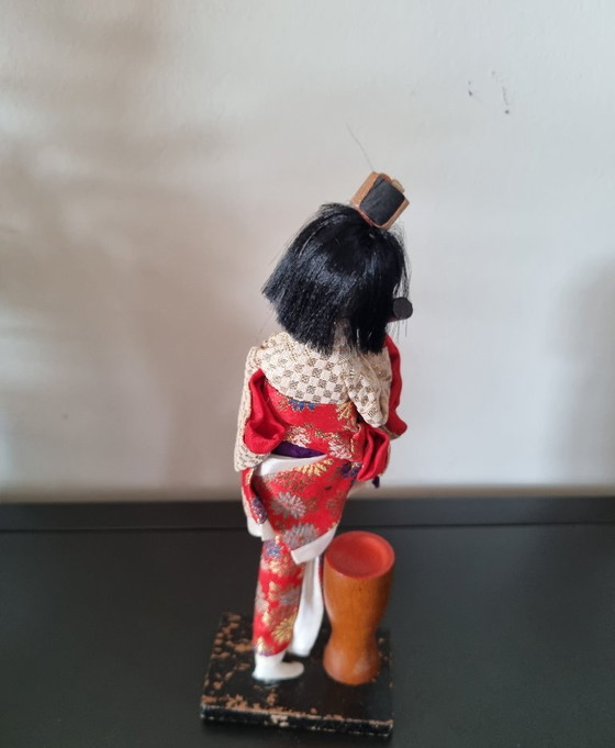 Vintage Japanese Jikata Geisha Doll – Decorative Objects, Other (photo 3 of 5)