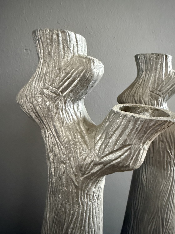 Image 1 of Menno Kroon chandeliers d'objets décoratifs zilverkleurig