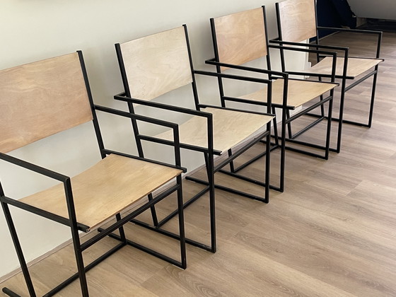 Image 1 of Albert Geertjes diseño holandés AG6 eetkamerstoelen