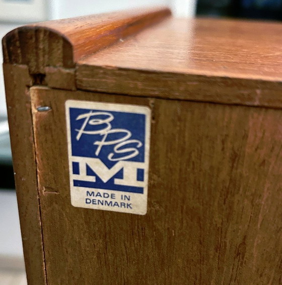 Image 1 of Vintage Deense secretaire Bernhard Pedersen & Zoon