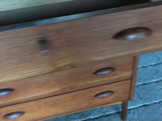 Danish Chest of Drawers, 1960s – Wood, Mid Century Modern (photo 7 of 8)