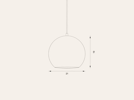 &Tradition Topan Lampada a sospensione – Argento | Verner Panton – Lampade a sospensione, Aluminium, Chrome (photo 5 of 5)