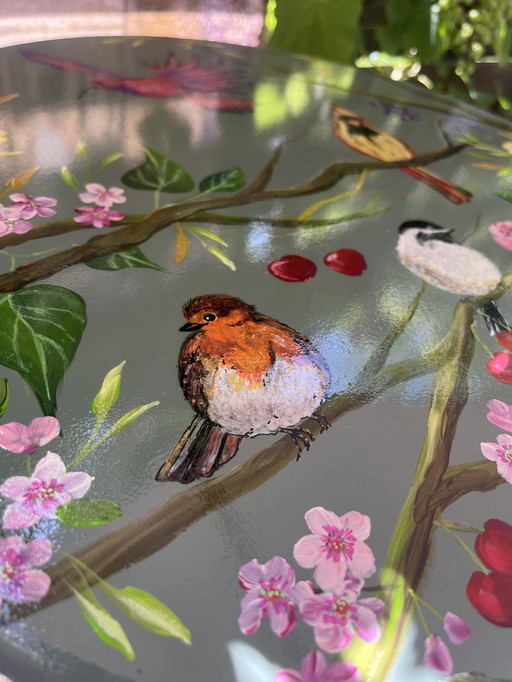Hand-painted table