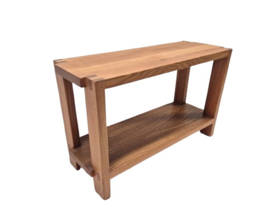 Image 1 of 3 benches S09 by Pierre Chapo from 1976, elm