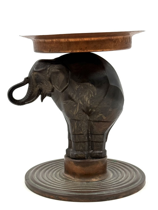 Art Deco Elephant Coupe Vide Poche, France 1930s