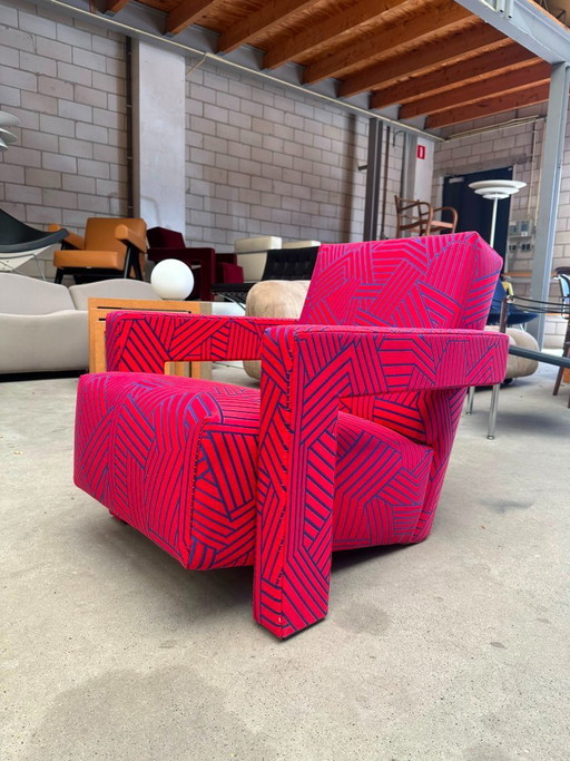 Cassina 637 Utrecht Sessel Limited Edition (Neu) – fauteuils, Textile