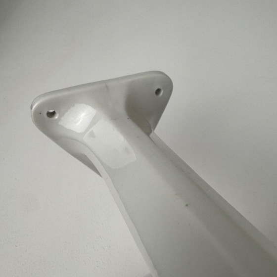 Image 1 of Pair of antique vintage opaline wall sconces