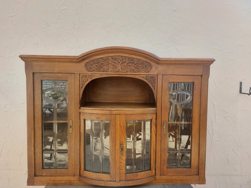 Vintage Oak display case