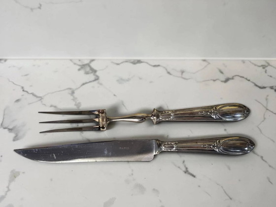 Couverts de service en argent – polished steel, Silver (photo 5 of 13)