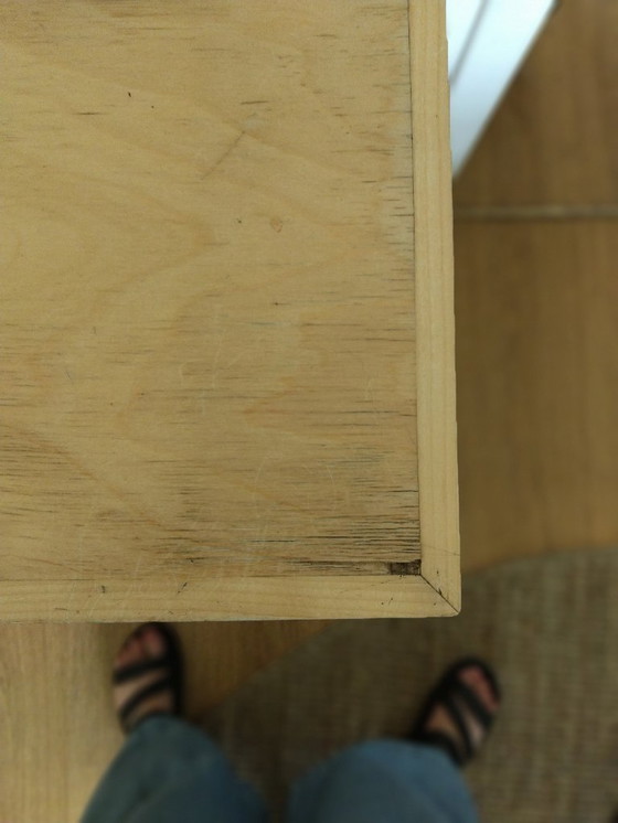 Image 1 of Aparador PASTOE de Cees Braakman - serie de abedul de los años 50 - 130 x 91 x 47 cm