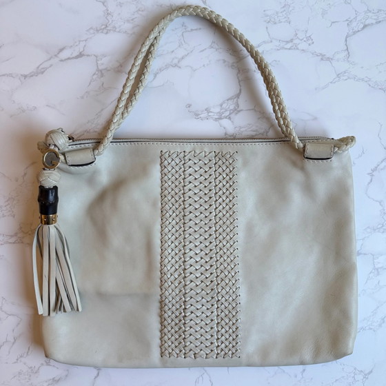 Gucci borsa tote in pelle beige fatta a mano – Borse tote, Bambù (photo 3 of 20)