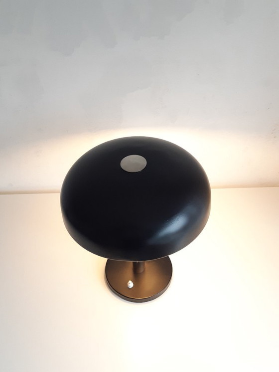 Image 1 of Robuste schwarze MCM-Schreibtischlampe