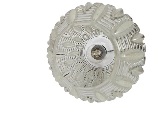 Image 1 of Hollywood Regency - design Rupert Nikoll - pendant lamp - crystal - brass - 1950s