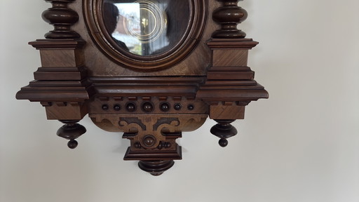 Junghans Regulator Wandklok Neo-Renaissance