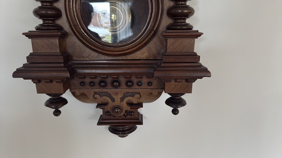 Image 1 of Junghans Regulator Wandklok Neo-Renaissance