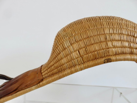 Oude chistera grote handschoen - 62cm - Baskenland, Frankrijk – Decoratieve objecten, Leather, Wood (photo 7 of 16)