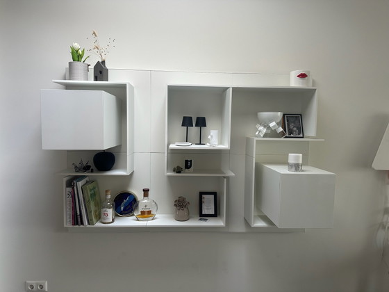 MDF Italia mobile a parete, Librerie, Bianco (foto 2 di 5)