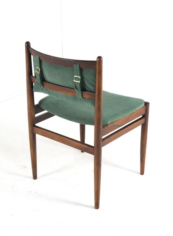 Image 1 of Ensemble de 4 chaises vintage en palissandre « Quern ».