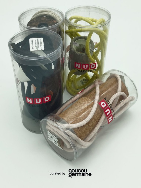 Image 1 of NUD Collection pendant lights, textile cable (2010s)