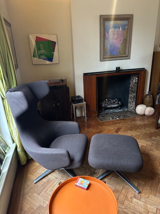 Image 1 of Sedia e pouf Grand Repos Vitra