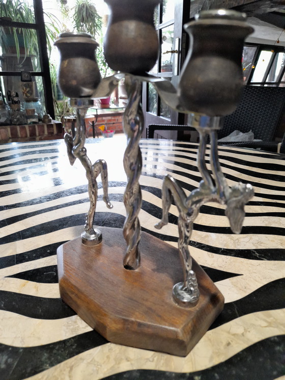 Image 1 of Art Deco Kerzenständer